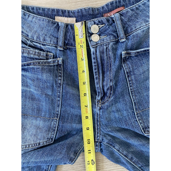 Pilcro The Wanderer Lonnie Wash Relaxed Jeans 25 Preppy Casual Boho - Picture 10 of 12